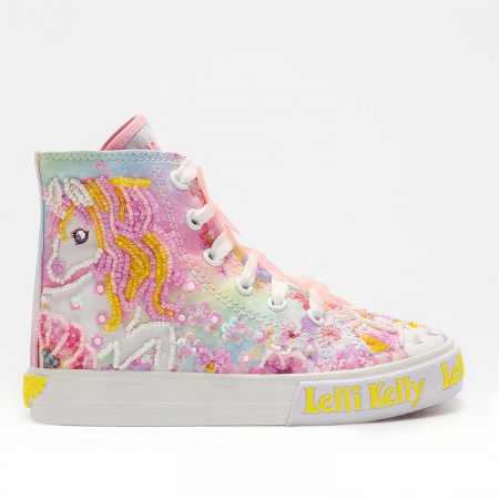 Încălțăminte pentru fete - TENIȘI UNICORN CLOUD ALB