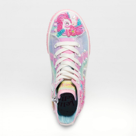 TENIȘI UNICORN RAINBOW ALB [2]