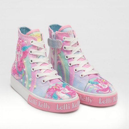 TENIȘI UNICORN RAINBOW ALB [1]