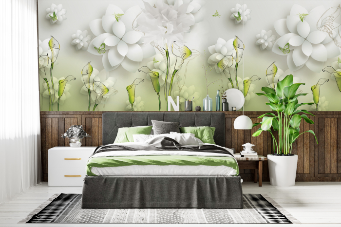 Tapet 3D Flowers [2]