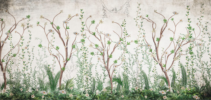 Tapet cu flori mici Flourish [3]