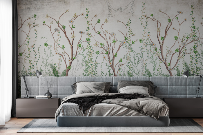 Tapet cu flori mici Flourish [2]