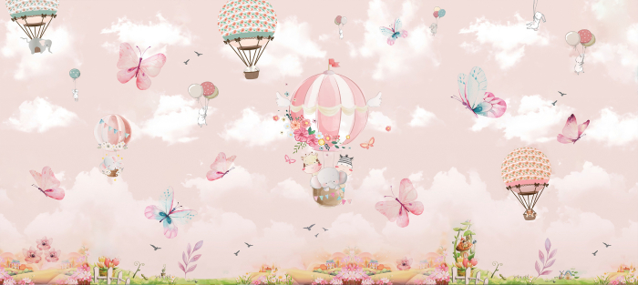 Tapet cu fluturi Butterflies Festival [3]