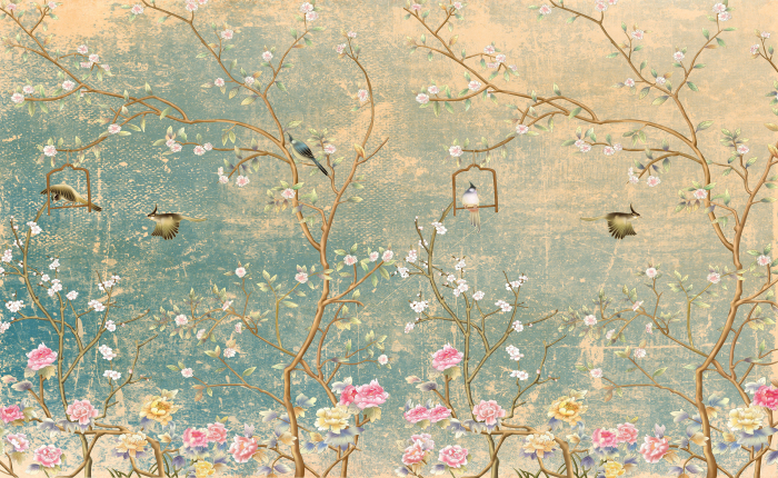 Tapet flori de cires Blossom [3]
