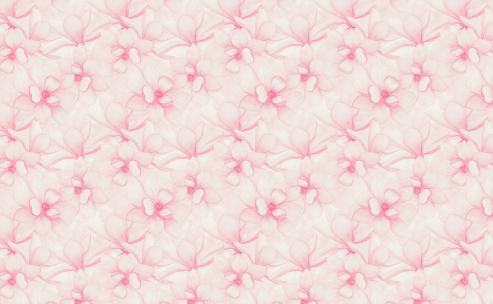 Tapet flori roz Pink Flowers [3]