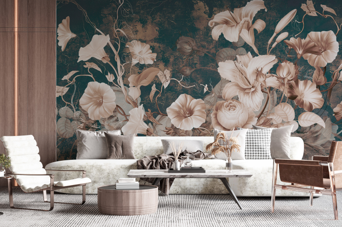 Tapet Flower Motif [1]