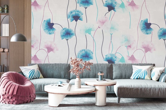 Tapet Flowers Tangle [2]