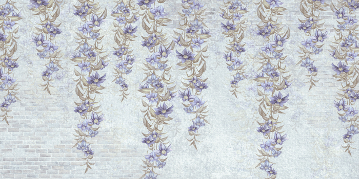 Tapet Flowing Flowers [3]