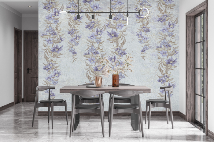 Tapet Flowing Flowers [2]