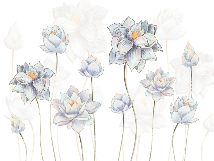 Tapet Gigantic Flowers [3]