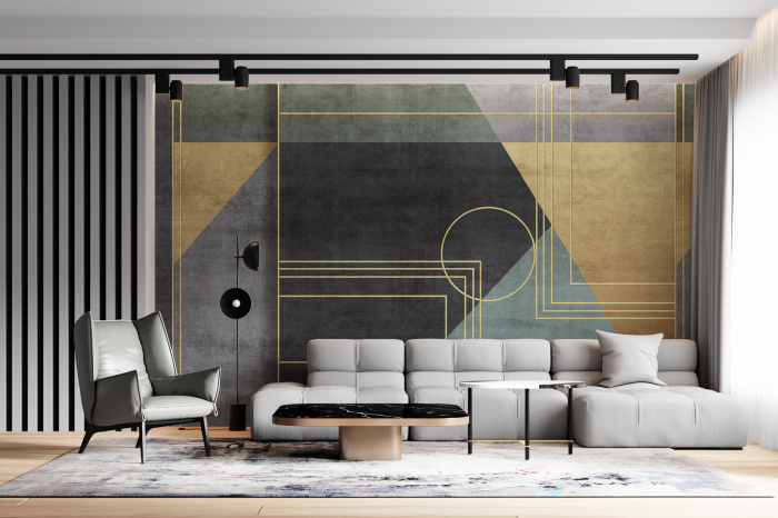 Tapet Golden Mural [2]