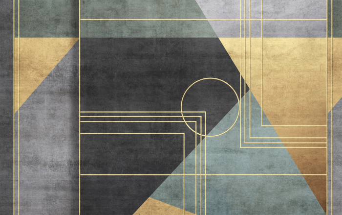 Tapet Golden Mural [3]