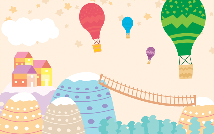Tapet Little Houses [3]