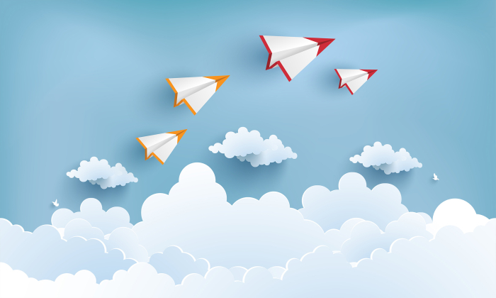 Tapet Paper Planes [3]