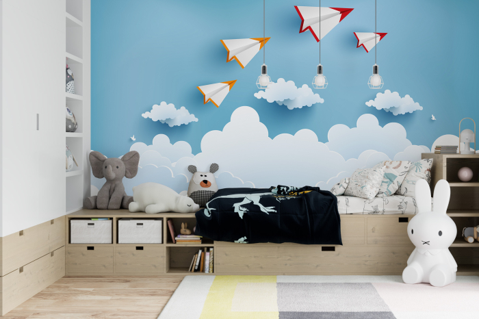 Tapet Paper Planes [1]