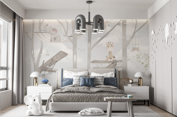 Tapet Planes and Animals [1]