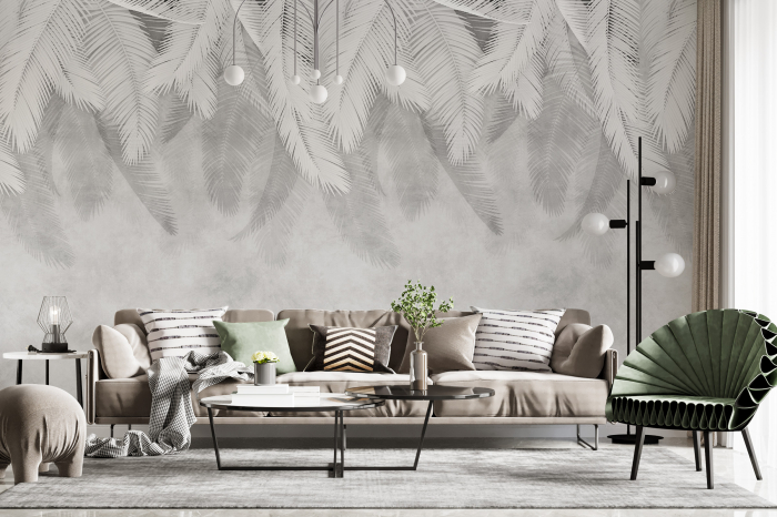 Tapet Stylish Leaves [2]