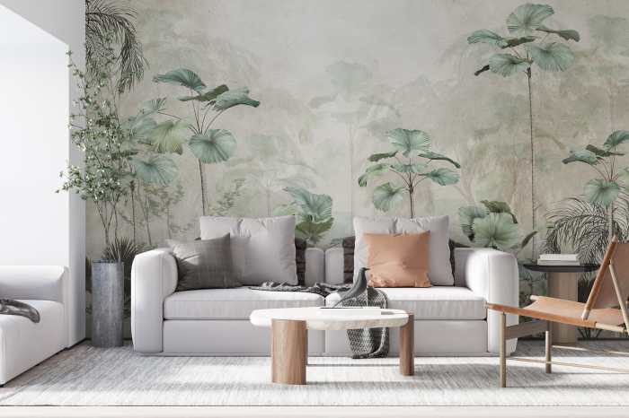 Tapet Tropical Curtain [1]