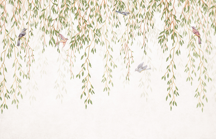 Tapet Willow Branches [3]