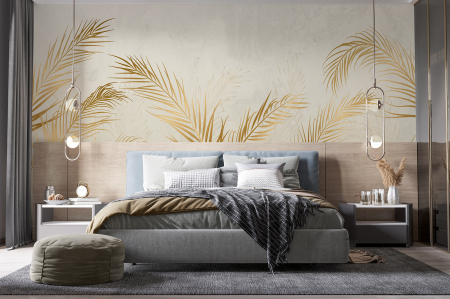 Tapete Mural - Gold-Mirage-062