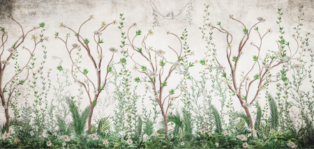 Tapet cu flori mici Flourish [2]