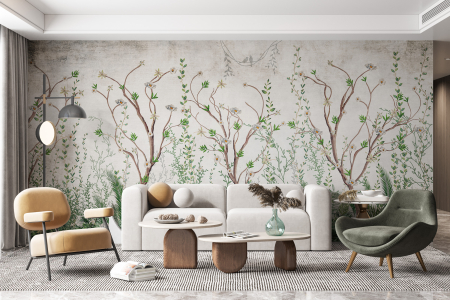 Colectii de tapete - Tapet cu flori mici Flourish