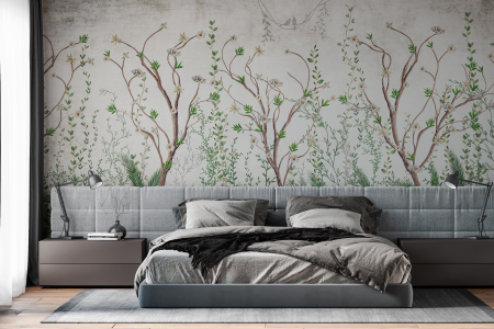 Tapet cu flori mici Flourish [1]