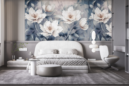 Tapet flori mari Deceiving Flowers [1]