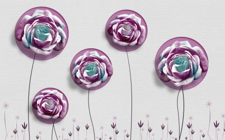 Tapet Flower Power [2]