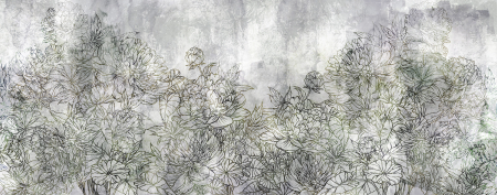 Tapet Flowers Sketch [2]