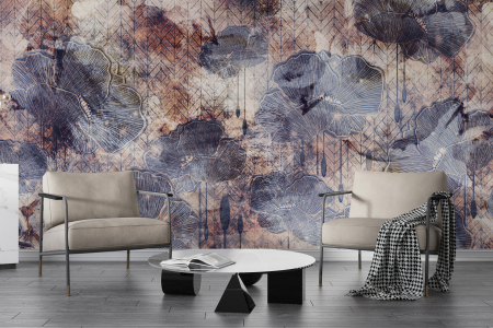 Tapet Flowers Stains [1]