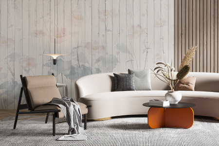 Tapete Mural - Tapet Flowers Strips