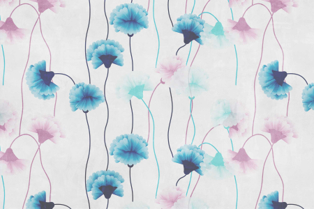 Tapet Flowers Tangle [2]