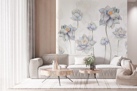 Tapet Gigantic Flowers [1]