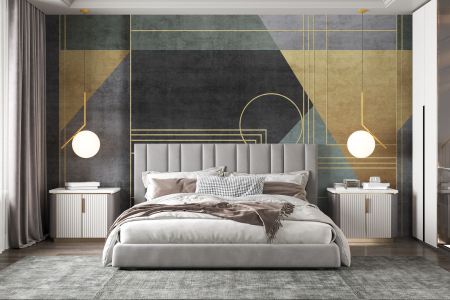 Colectii de tapete - Tapet Golden Mural