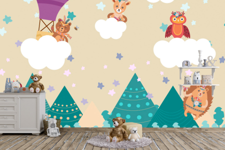 Colectii de tapete - Tapet Happy Friends