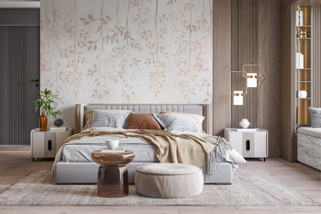 Colectii de tapete - Tapet Leaf Curtain