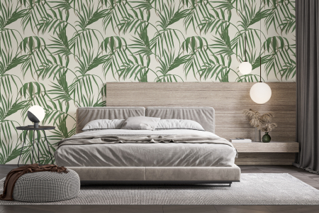 Tapete cu flori - Tapet Leaf Mirage