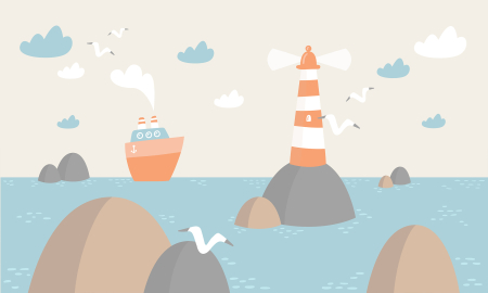Tapet Lighthouse [2]
