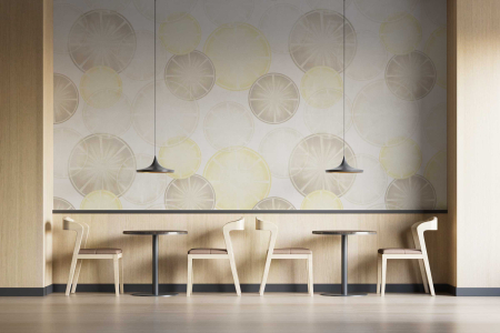 Tapete Abstract - Tapet Limone