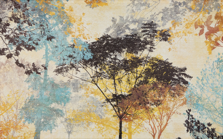 Tapet Palette of Trees [2]