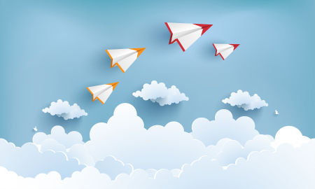 Tapet Paper Planes [2]