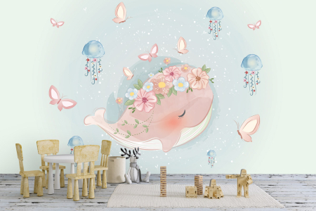 Colectii de tapete - Tapet Queen of Whales