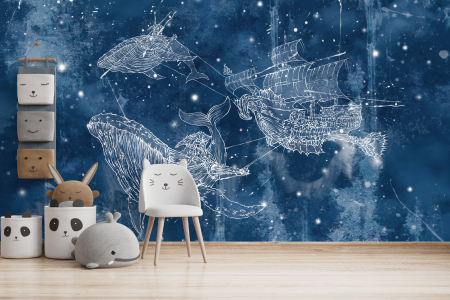 Colectii de tapete - Tapet spatiu cosmic Flying Dutchman
