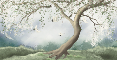 Tapet Stork Freedom [2]