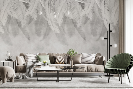 Tapet Stylish Leaves [1]