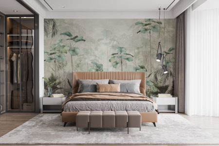Tapet Tropical Curtain [1]