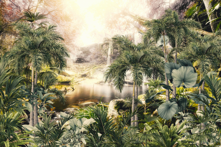 Tapet Tropical Retreat [2]
