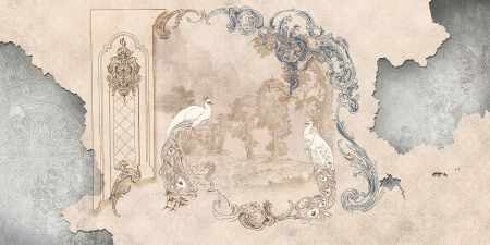 Tapet Victorian Pheasants [2]