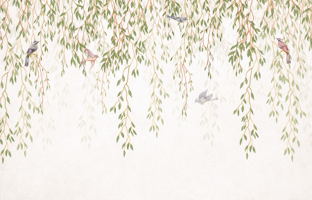 Tapet Willow Branches [2]